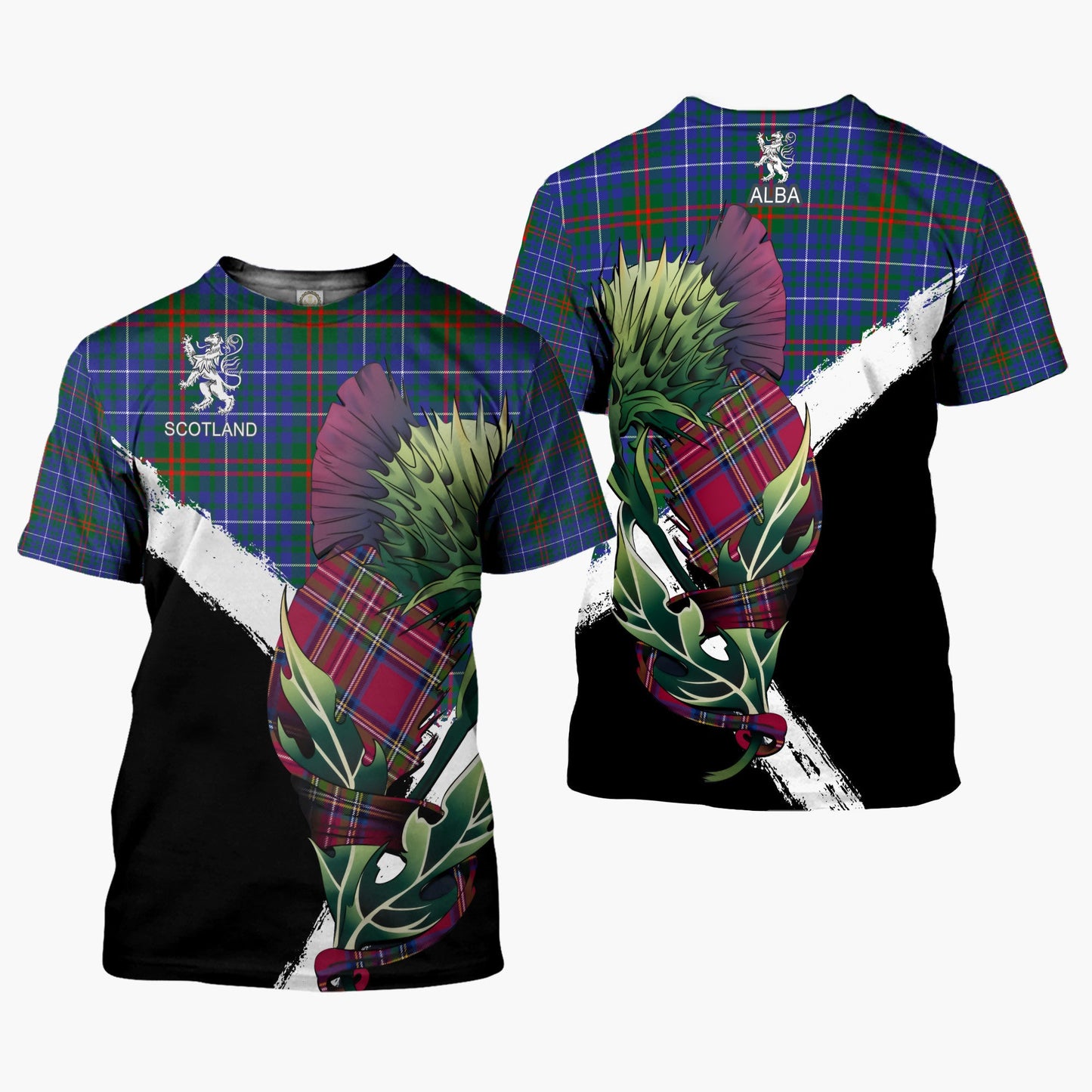 Printivon Edmonstone of Duntreath Clan T Shirt Scottish Thistle Gift