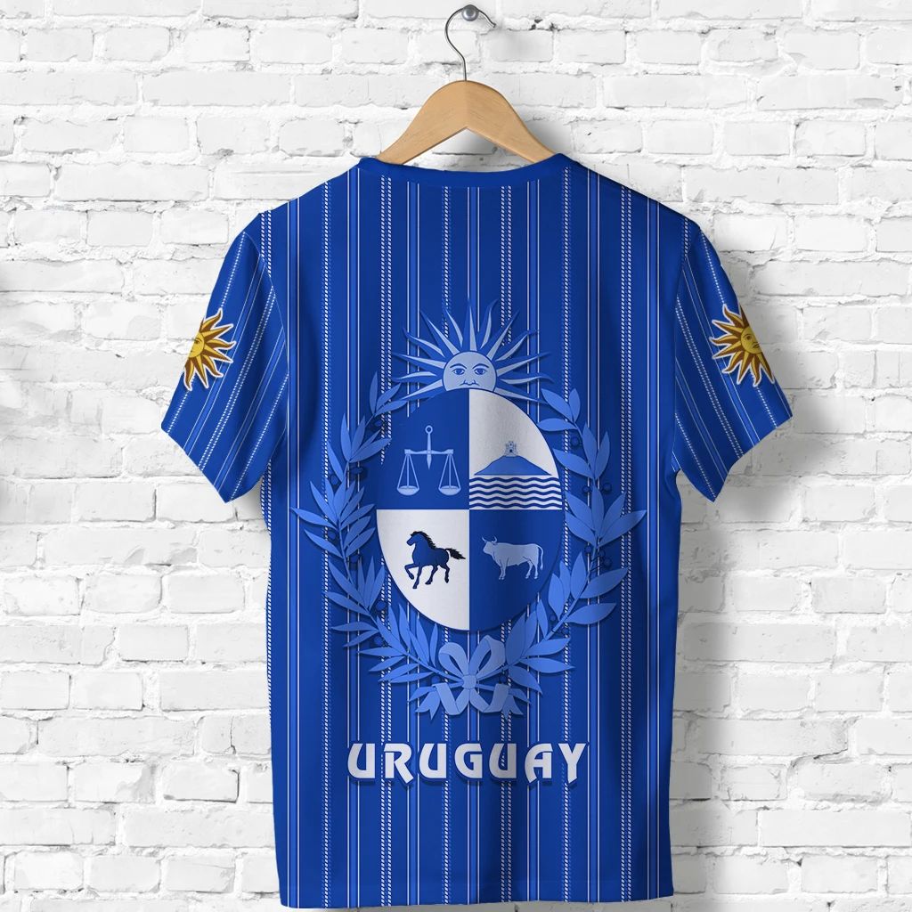 Uruguay Coat of Arms T Shirt Sporty