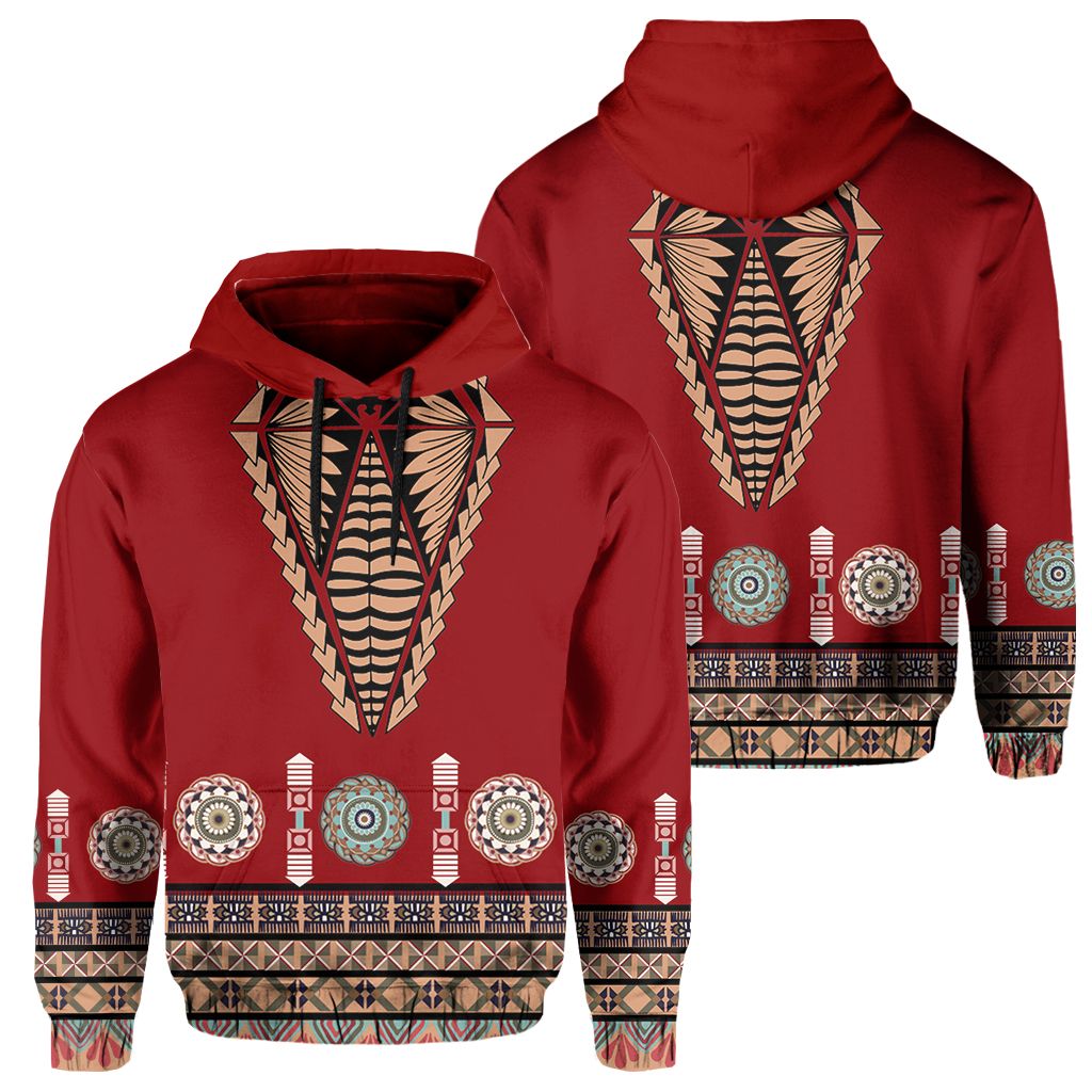 Polynesian Pride Hoodie Tonga Ngatu Design Hoodie