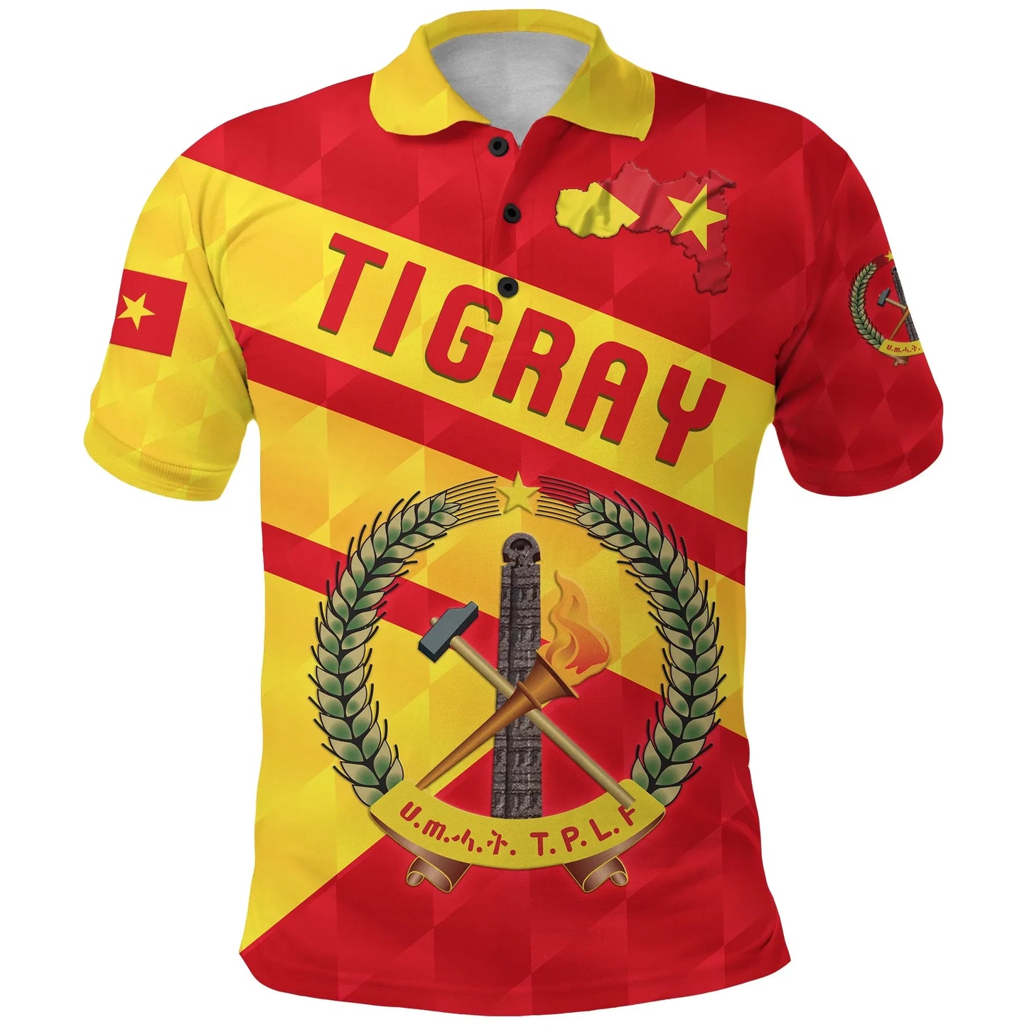 Polo Shirt - Tigray Sporty Style Polo Shirt