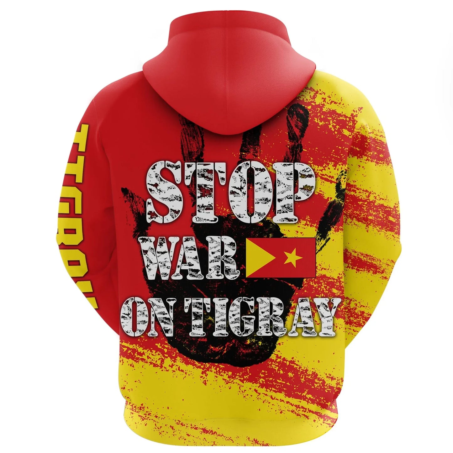 Zip Hoodie Tigray Stop War On Tigray Zip Hoodie