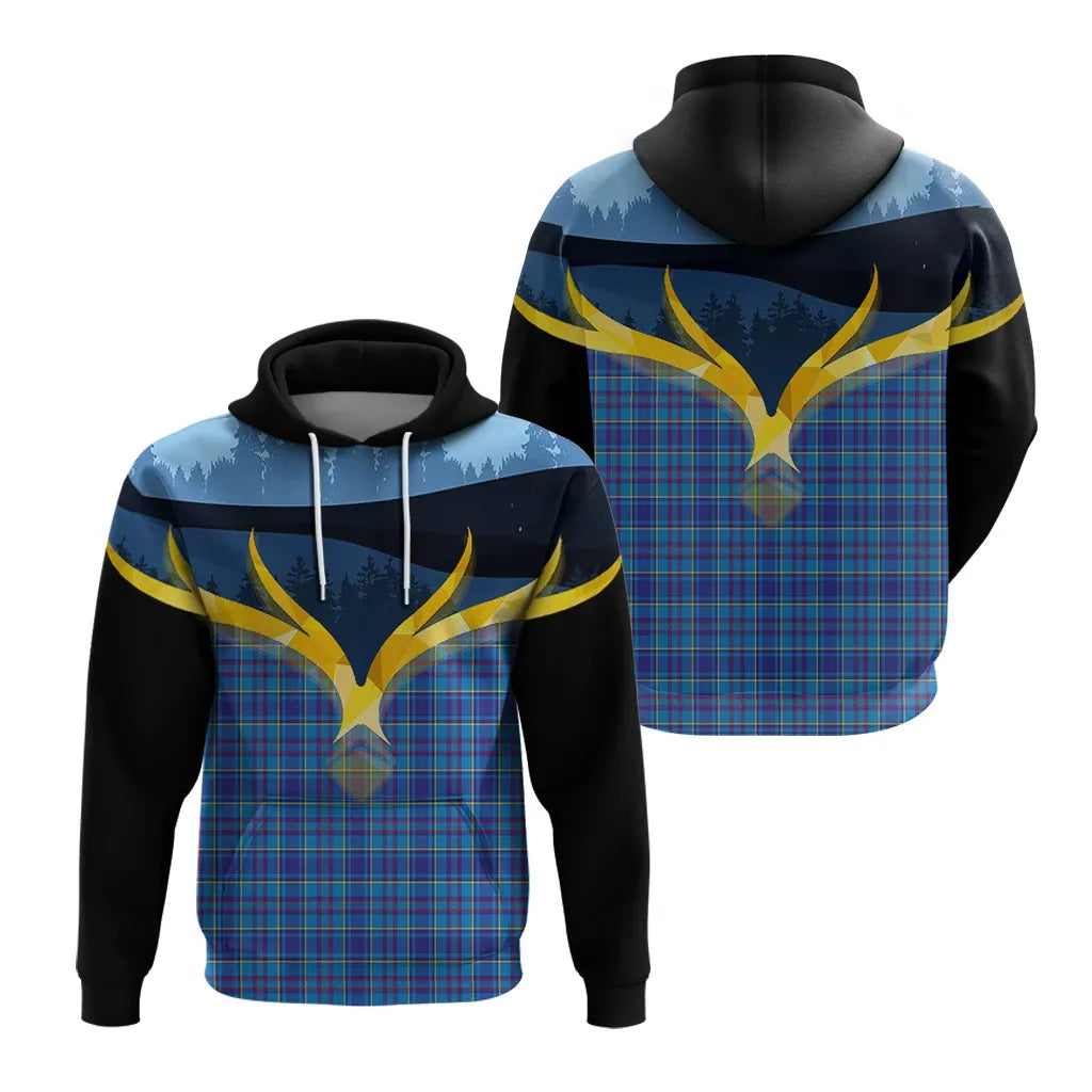 Printivon Mercer Modern Clan Night Of Deer Hoodie