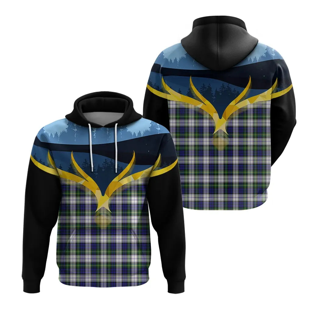Printivon Gordon Dress Modern Clan Night Of Deer Hoodie