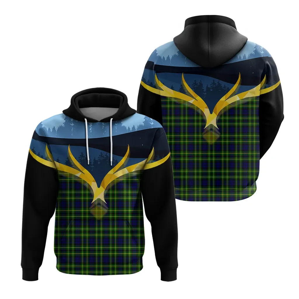 Printivon Campbell Of Breadalbane Modern Clan Night Of Deer Hoodie