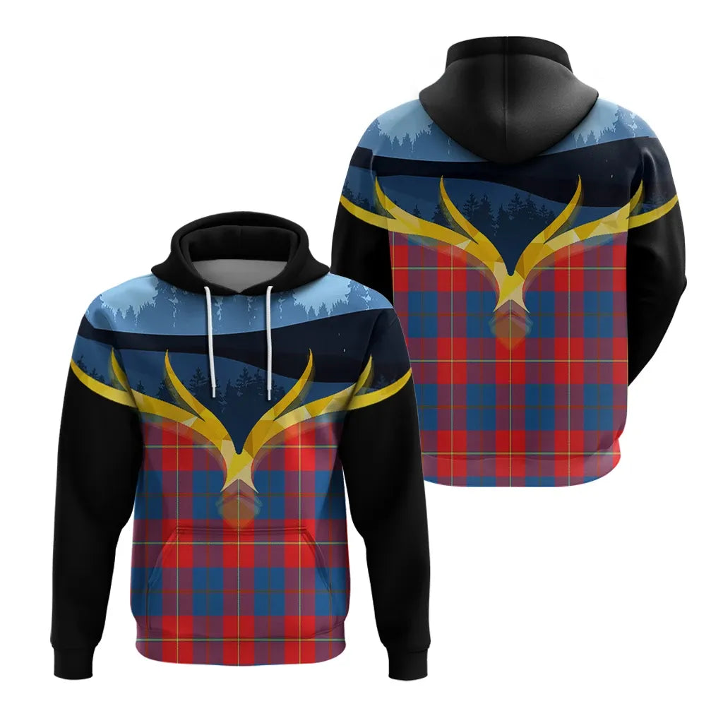Printivon Blane Clan Night Of Deer Hoodie