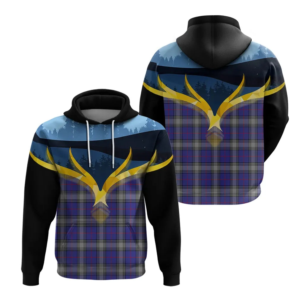 Printivon Kinnaird Clan Night Of Deer Hoodie