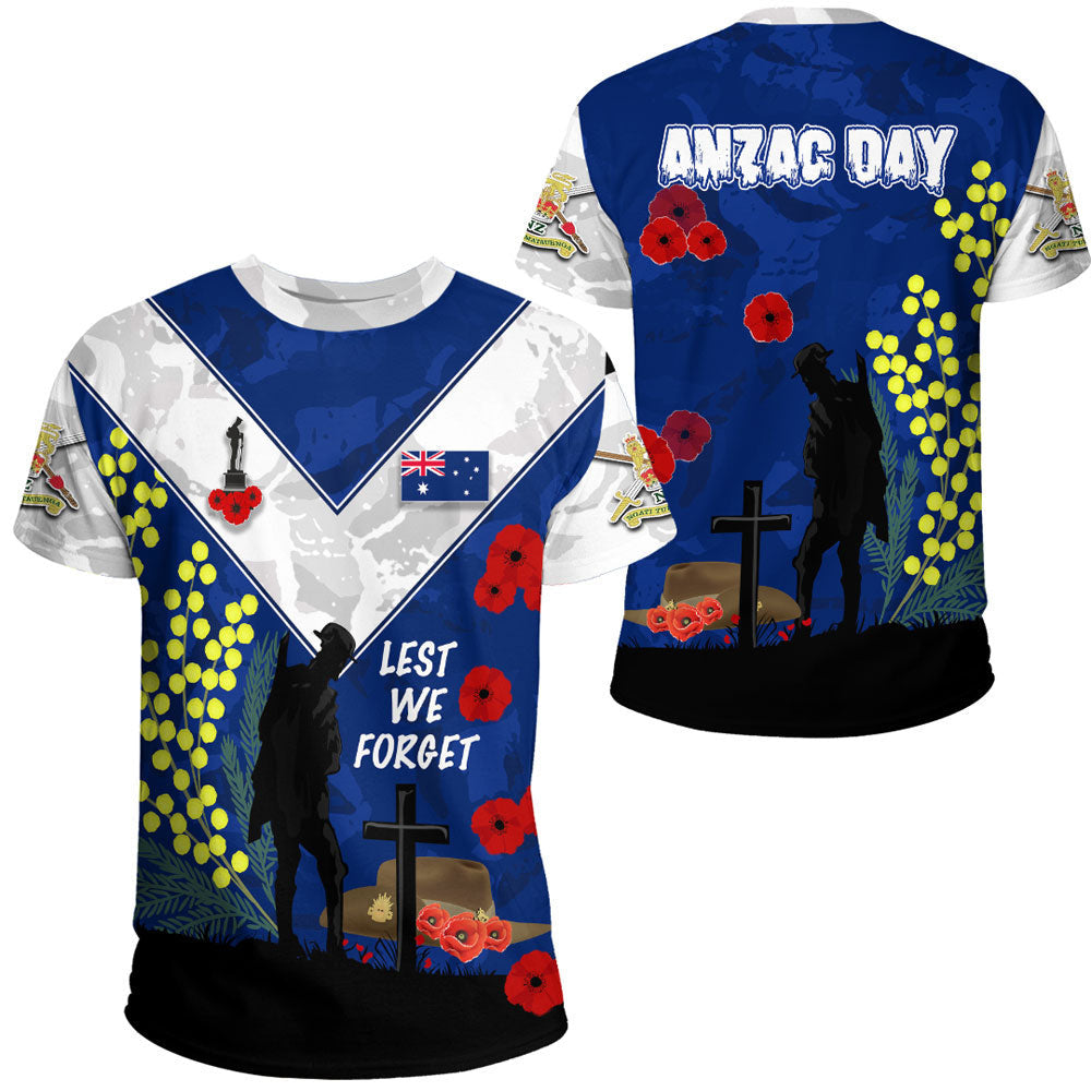 Clothing Australia Anzac Lest We Forget 2023 T Shirt