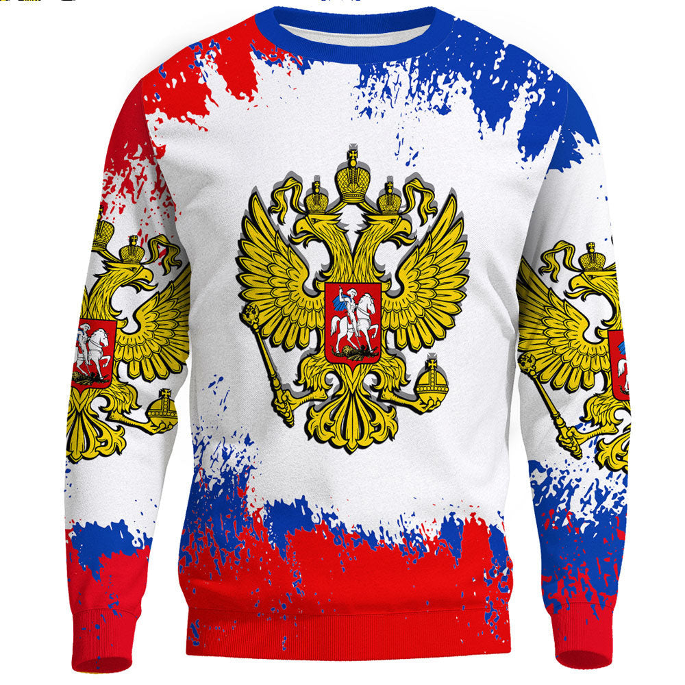 Clothing Russia Paint Style Sweatshirts