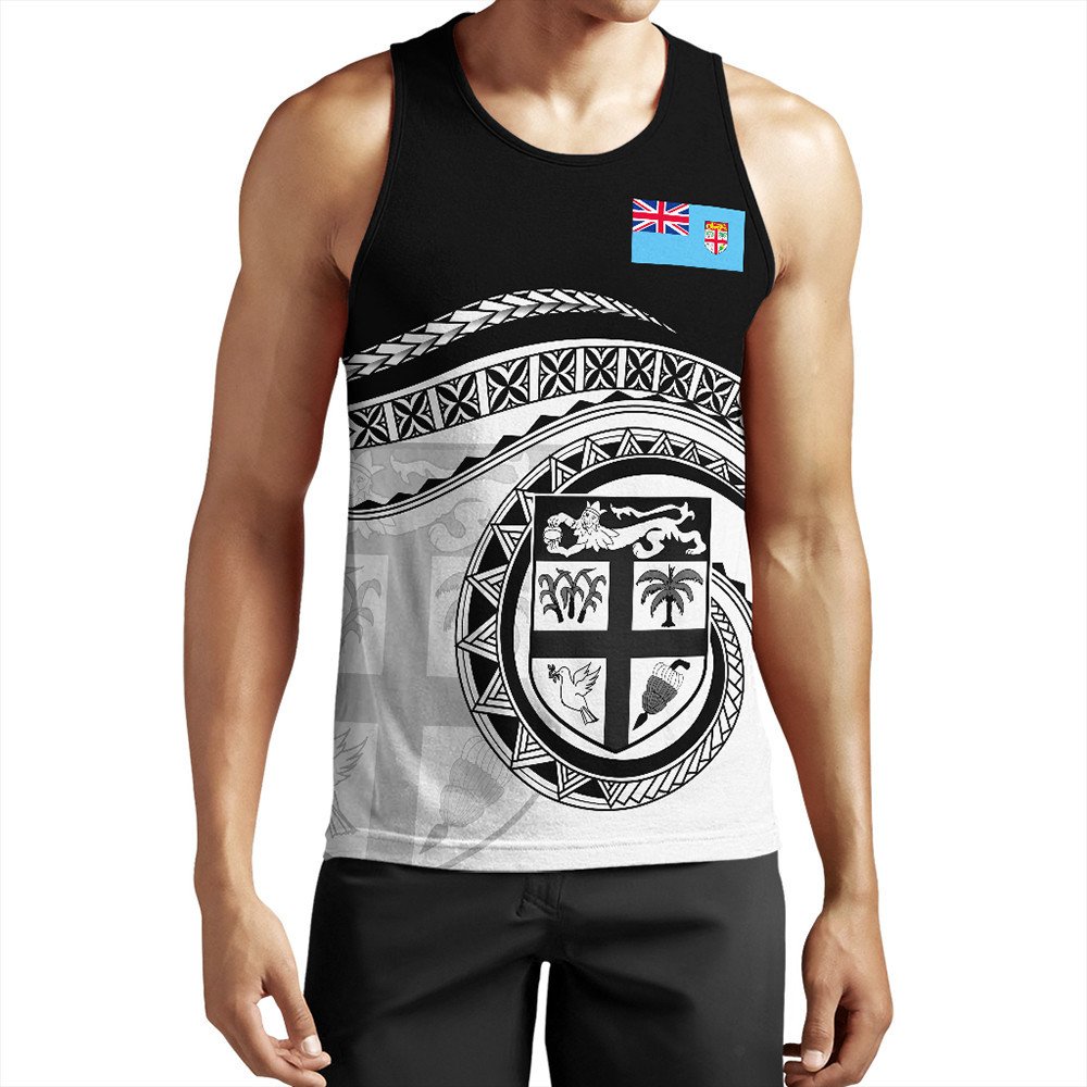Polynesian Pride Clothing Fiji Rugby Concept Tank Top