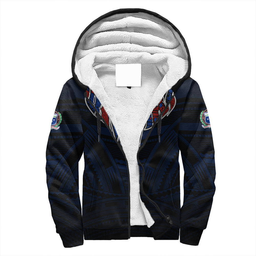 Polynesian Hoodie Samoa Forever Sherpa Hoodie