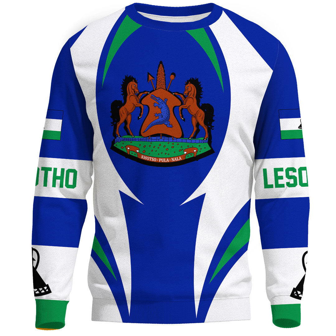 Clothing Lesotho Action Flag Sweatshirts