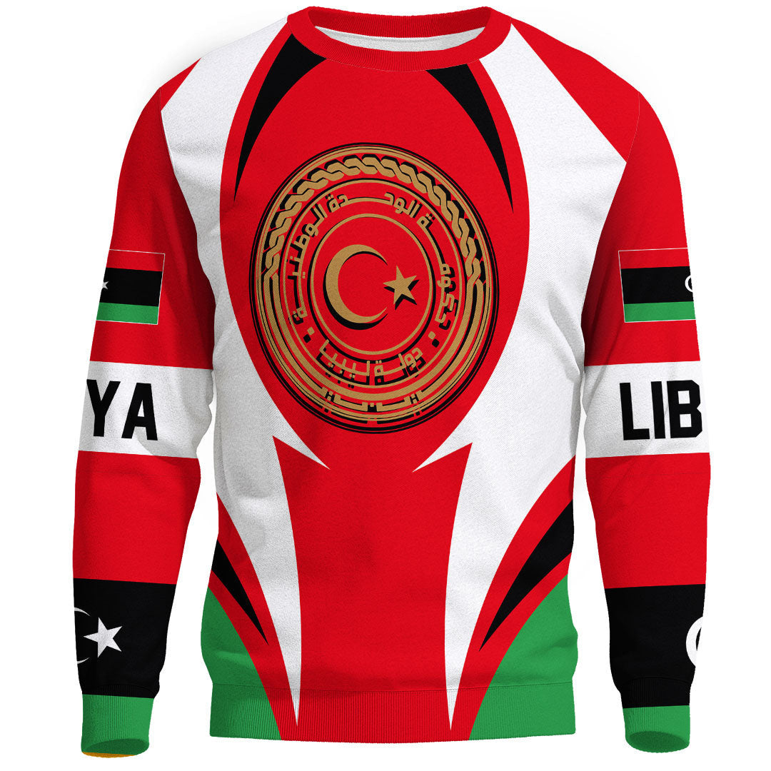 Clothing Libya Action Flag Sweatshirts