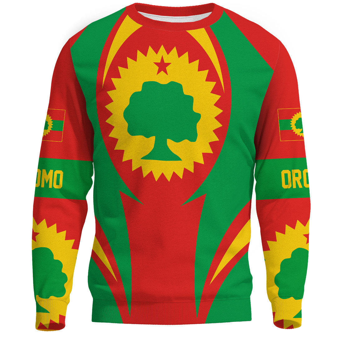 Clothing Oromo Action Flag Sweatshirts