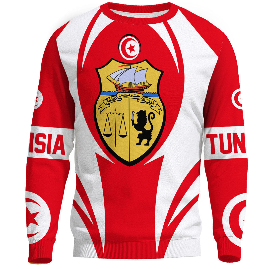 Clothing Tunisia Action Flag Sweatshirts