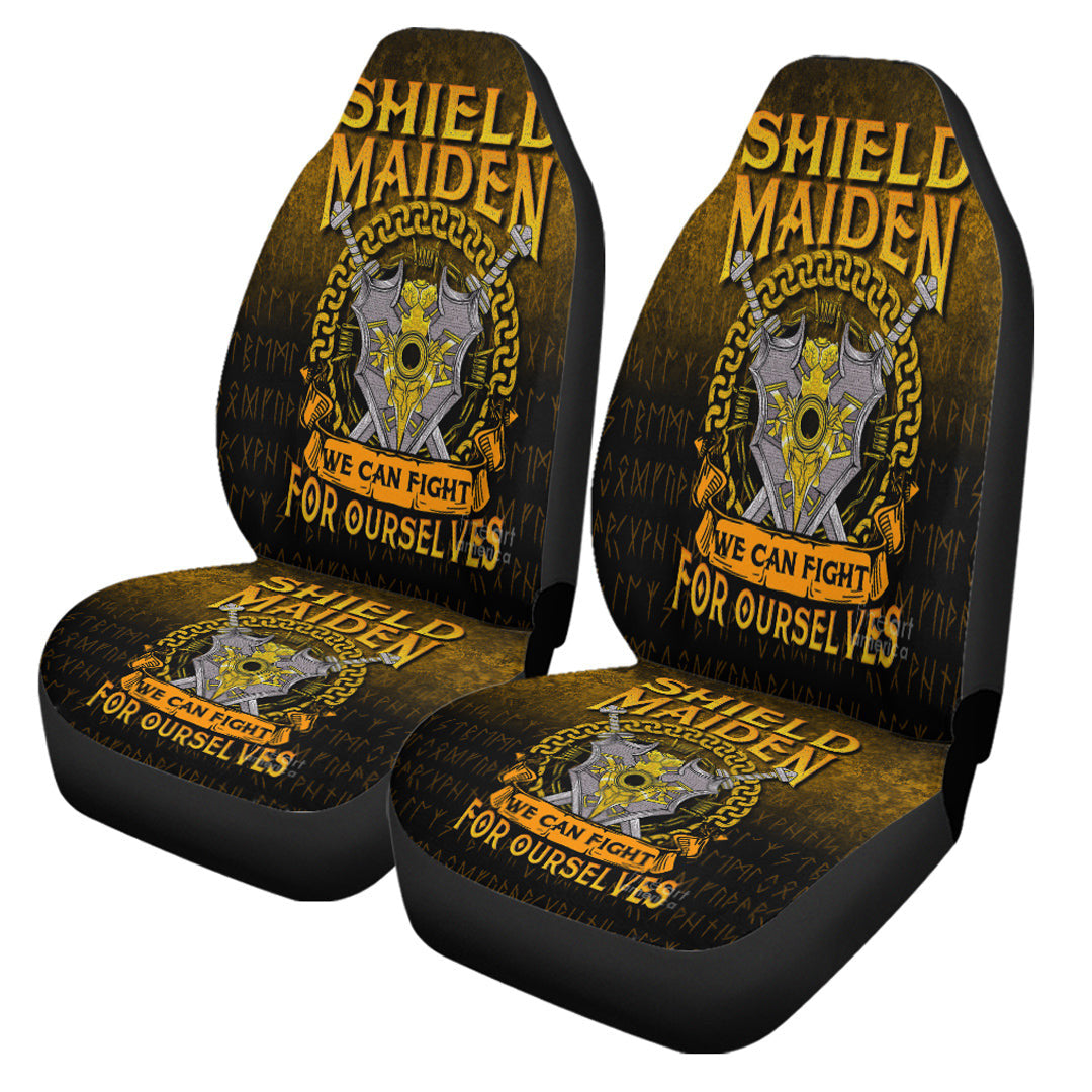 Car Seat Covers Shield Maiden We Can Fight For Ourselves Car Seat Covers