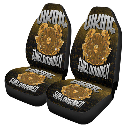 Car Seat Covers Viking Shieldmaiden Car Seat Covers