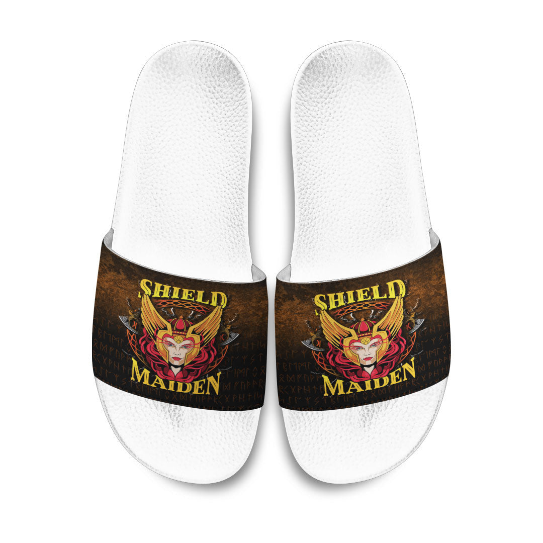 Slide Sandals Shield Maiden Slide Sandals
