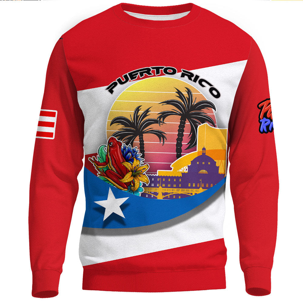 Clothing Puerto Rico Style Disco Retro Sweatshirts