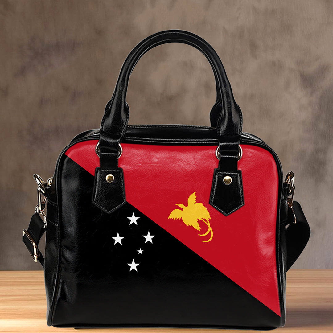 Shoulder Handbag Flag Of Papua New Guinea Shoulder Handbag