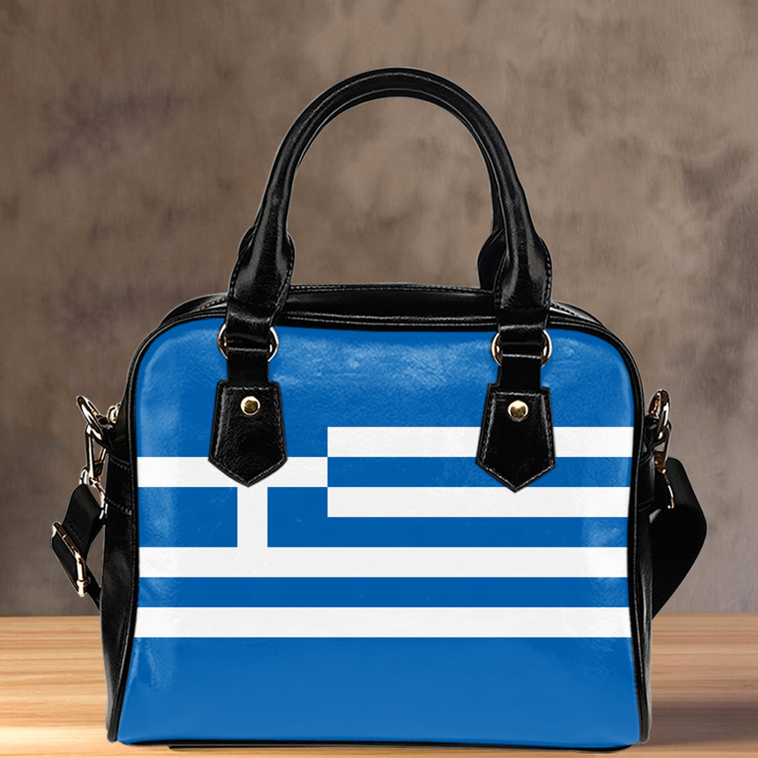 Shoulder Handbag Flag Of Greece Shoulder Handbag