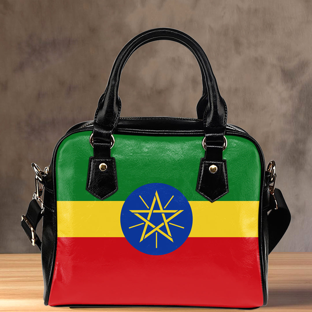 Shoulder Handbag Flag Of Ehiopia Shoulder Handbag