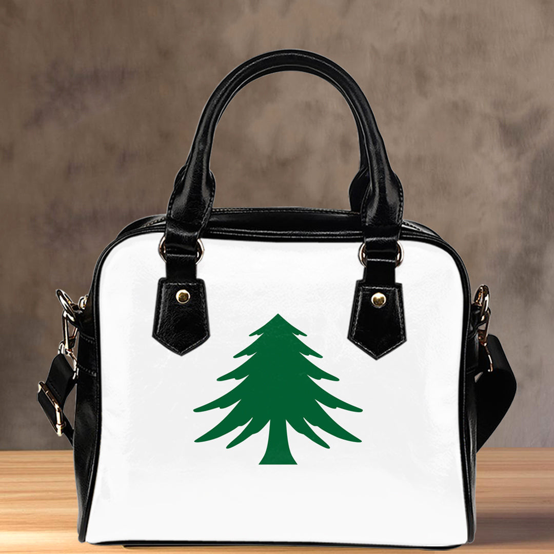 Shoulder Handbag Flag Of Naval Ensign Of The Commonwealth Of Massachusetts Shoulder Handbag
