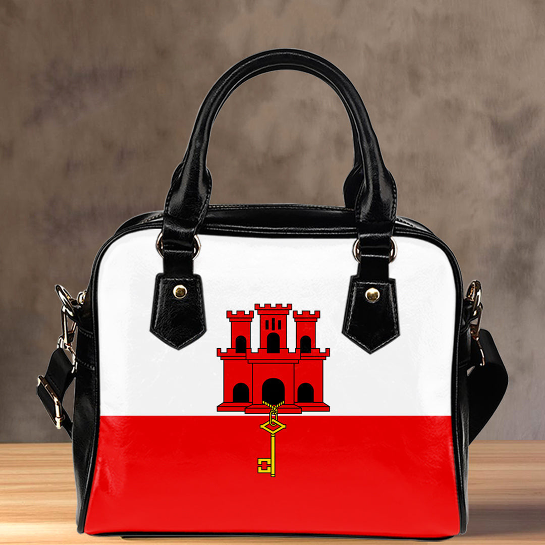 Shoulder Handbag Flag Of Gibraltar Shoulder Handbag