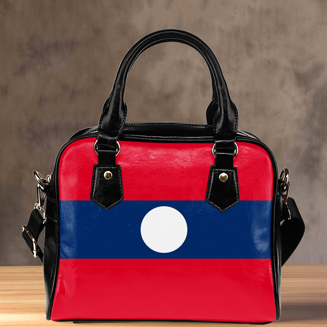 Shoulder Handbag Flag Of Laos Shoulder Handbag