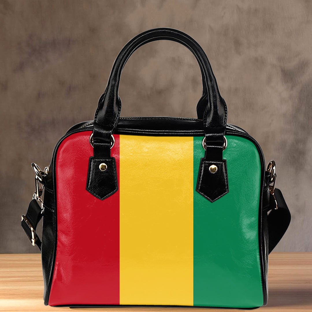Shoulder Handbag Flag Of Guinea Shoulder Handbag