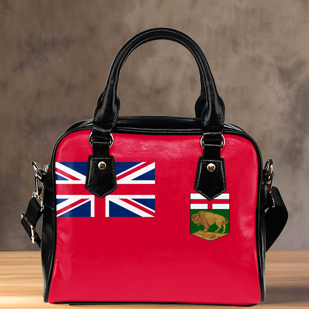 Shoulder Handbag Canada Flag Of Manitoba Shoulder Handbag
