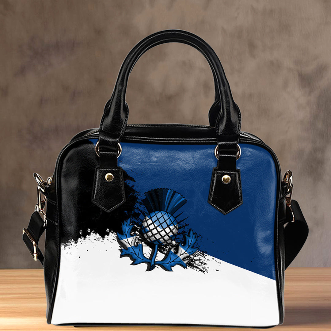 Shoulder Handbag Scottish Thistle Shoulder Handbag
