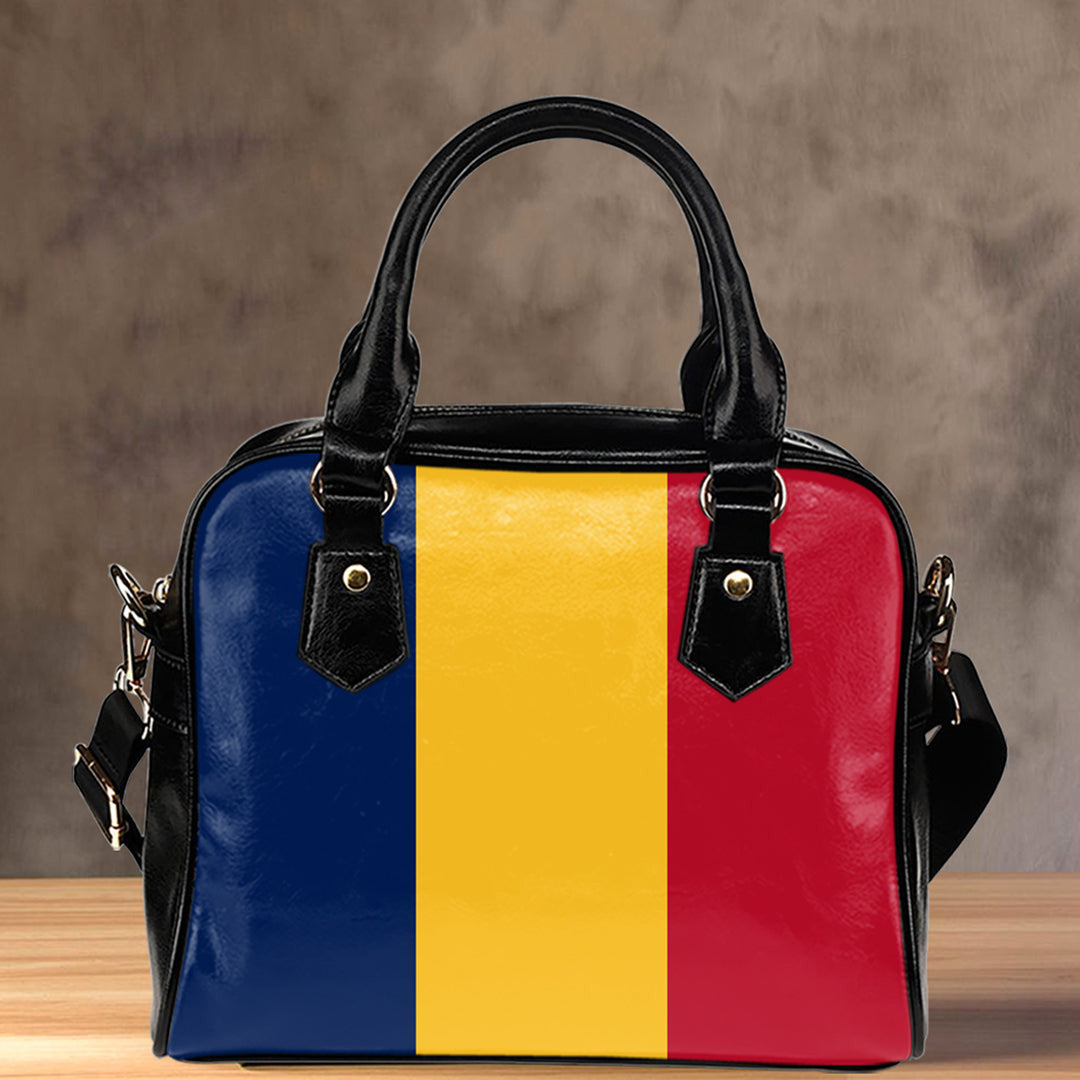 Shoulder Handbag Flag Of Chad Shoulder Handbag