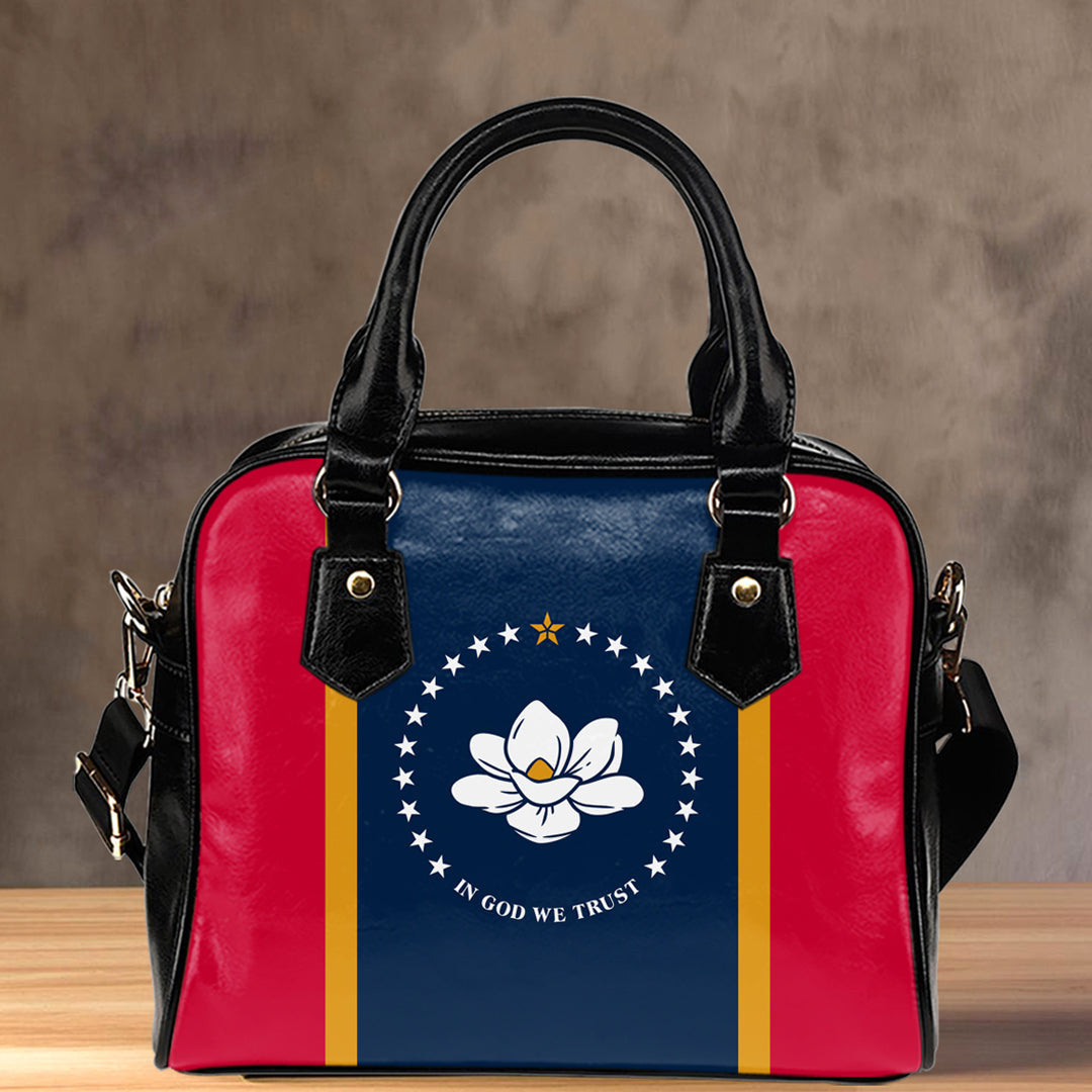 Shoulder Handbag Flag Of Mississippi Shoulder Handbag