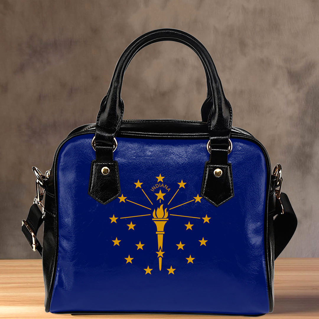 Shoulder Handbag Flag Of Indiana Shoulder Handbag
