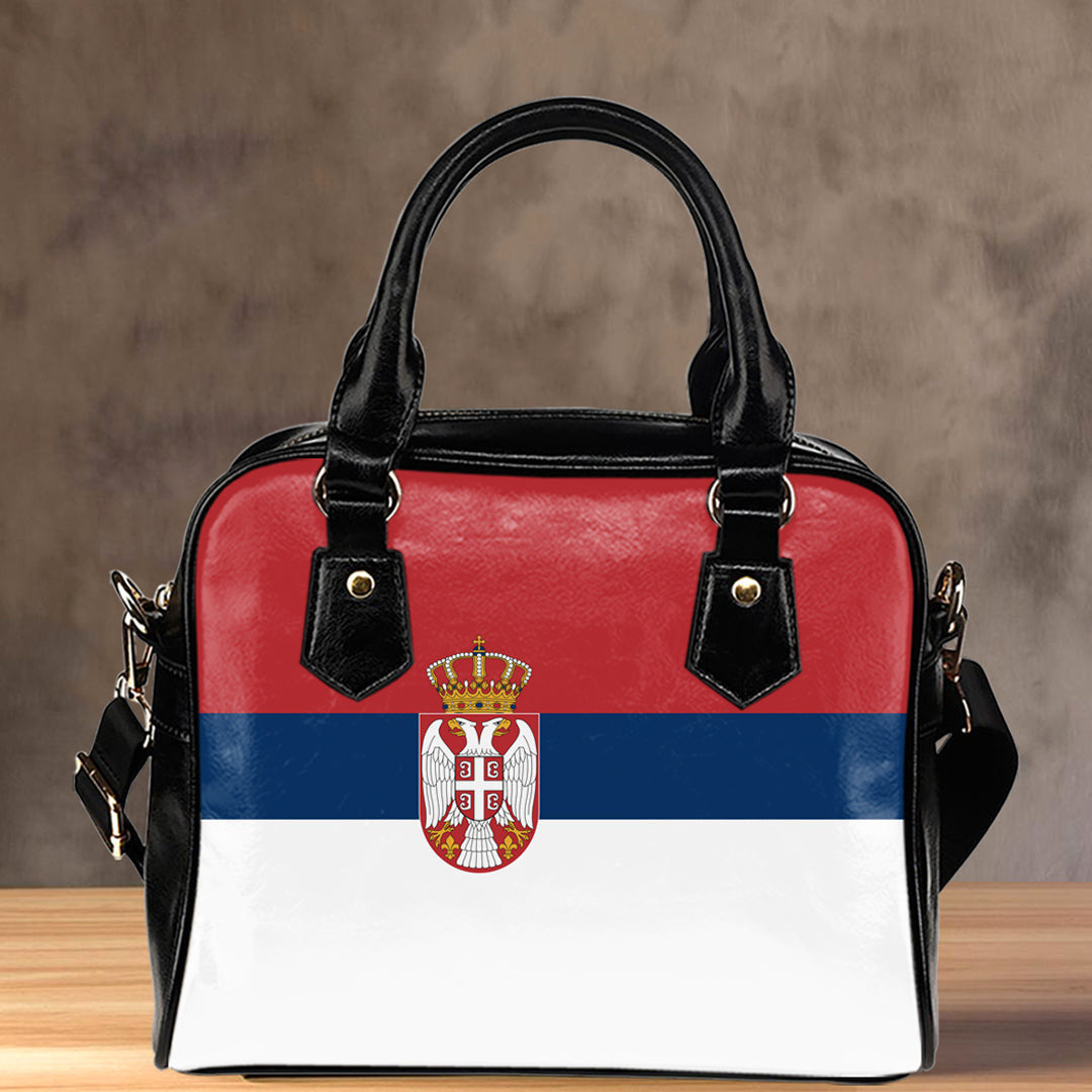 Shoulder Handbag Flag Of Serbia Shoulder Handbag