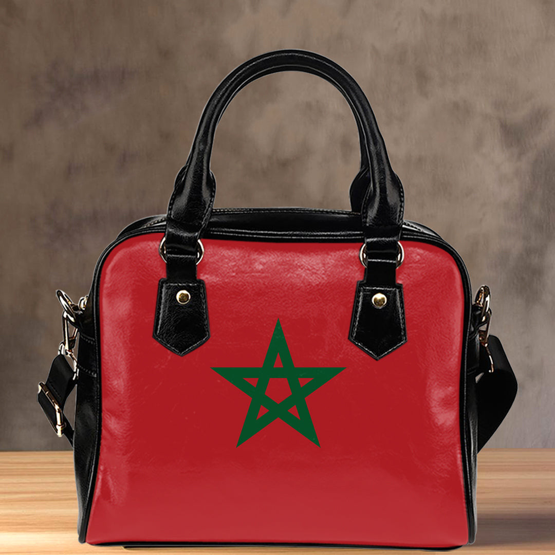 Shoulder Handbag Flag Of Morocco Shoulder Handbag