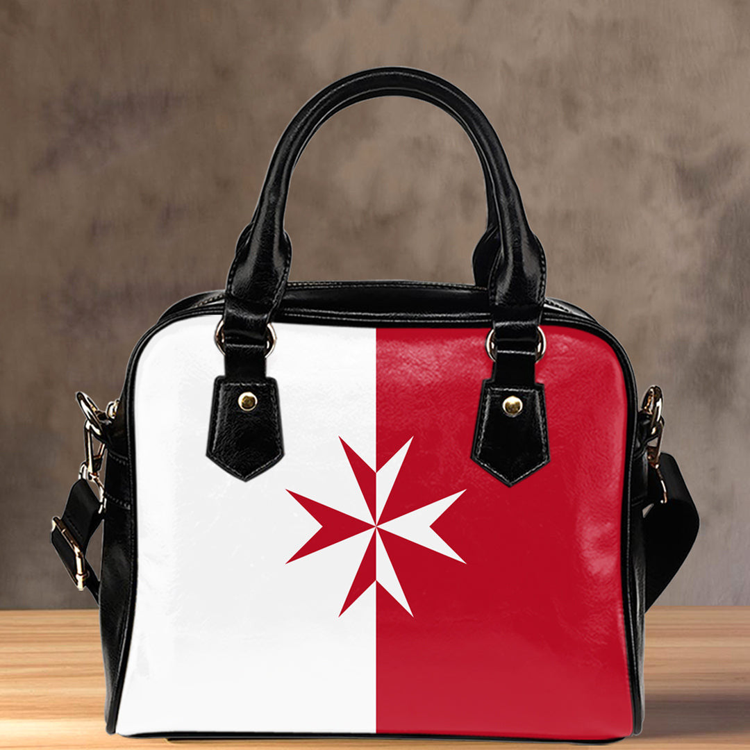 Shoulder Handbag Flag Of Malta Maltese Cross Shoulder Handbag