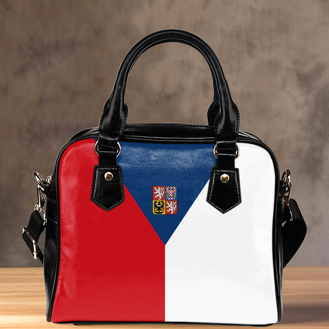 Shoulder Handbag Flag Of Czech Republic Shoulder Handbag