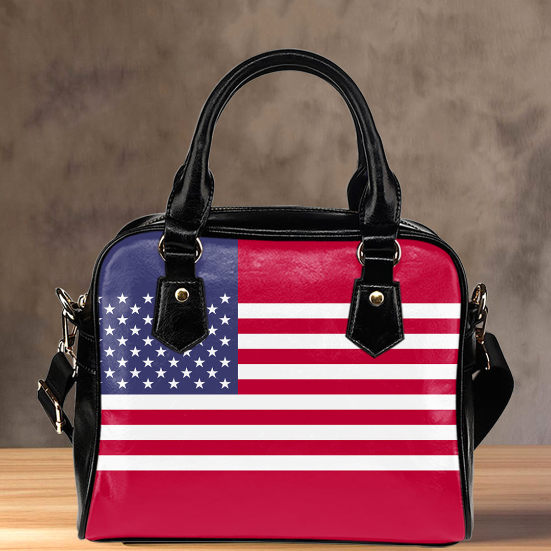 Shoulder Handbag Flag Of United States Of America Shoulder Handbag