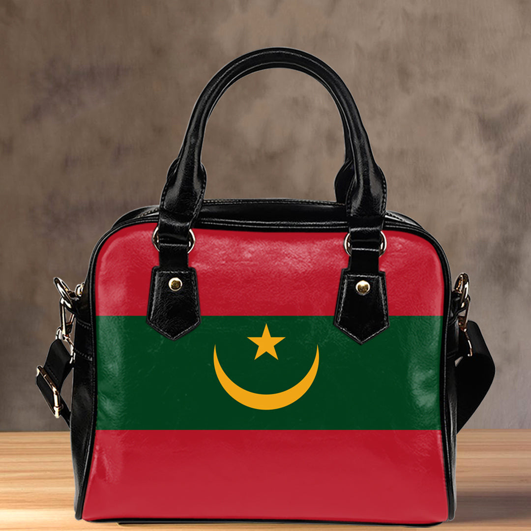 Shoulder Handbag Flag Of Mauritania Shoulder Handbag