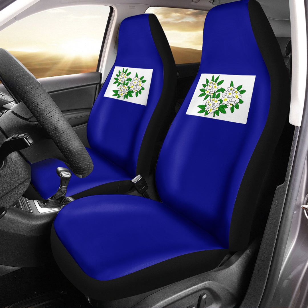 Maori 2021 Car Seat Covers Purple Aotearoa Tattoo