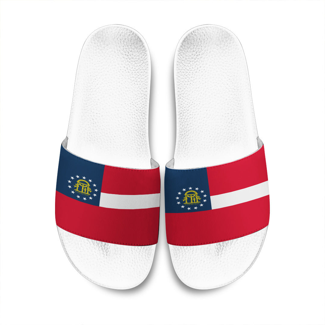Sandals Flag of Georgia U.S. State Sandals