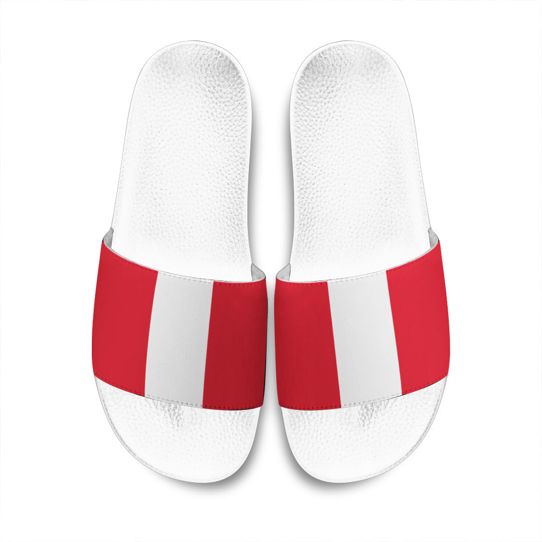 Sandals Flag of Peru Sandals