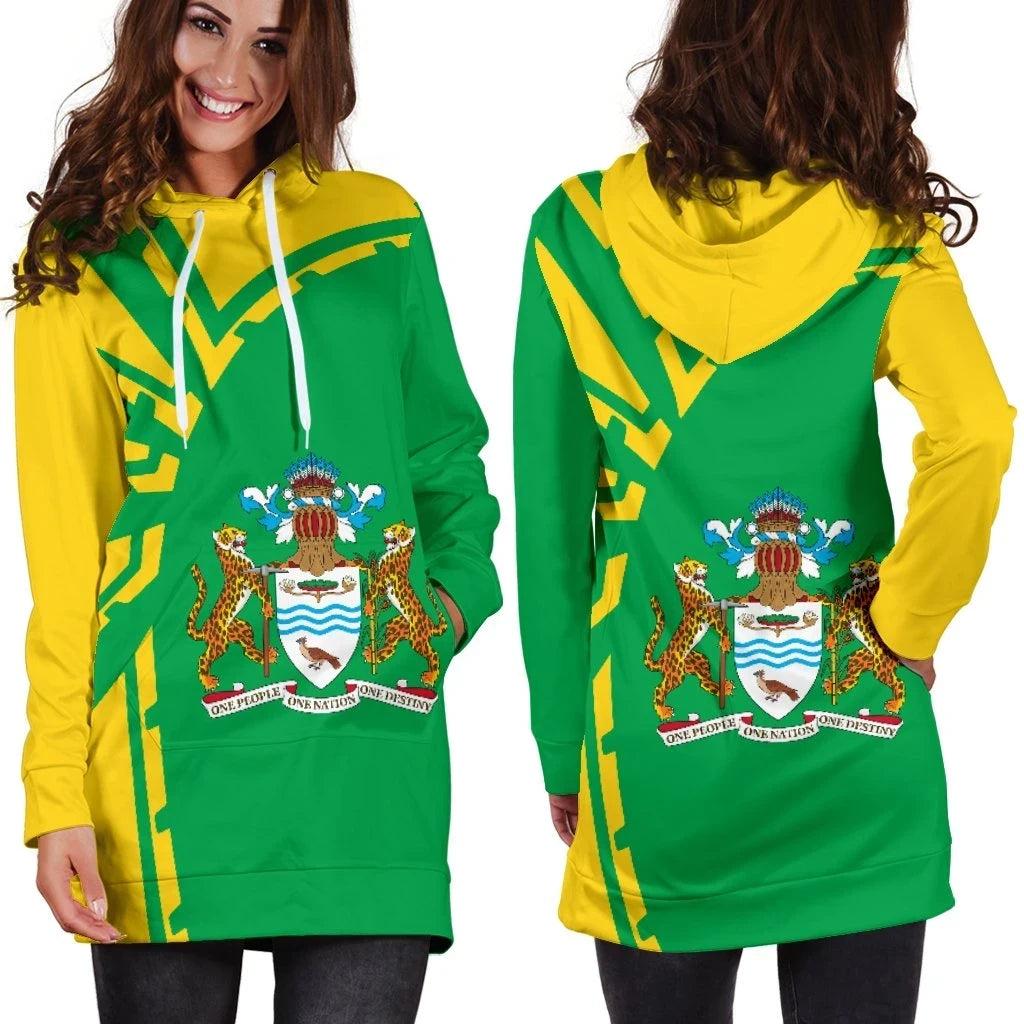 Guyana Hoodie Dress Premium Style Th5