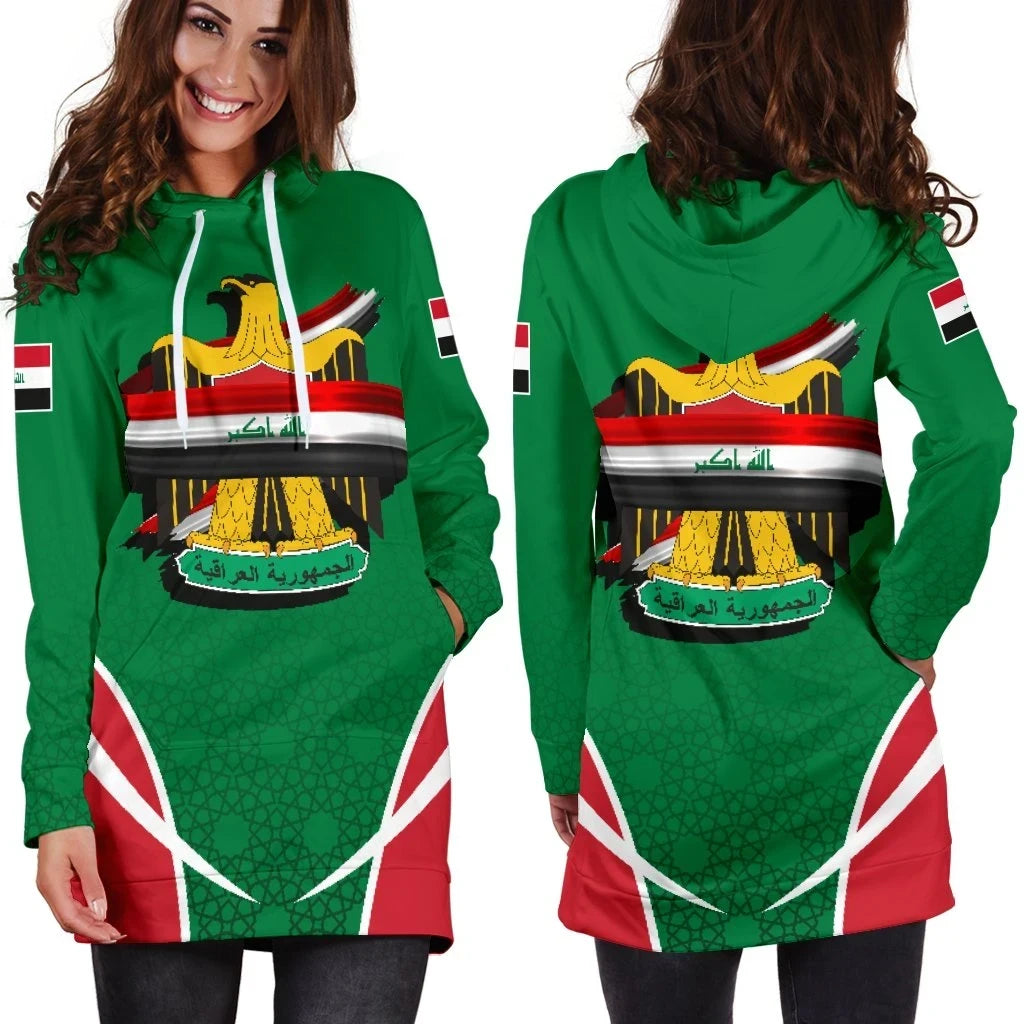 Iraq Hoodie Dress Style Active