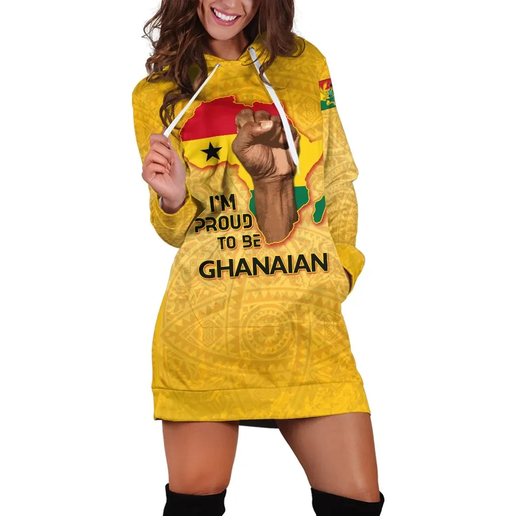 Ghana Hoodie Dresses, Ghana Africa Freedom Day