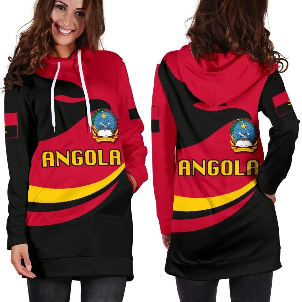 Angola Hoodie Dress Proud Version K4