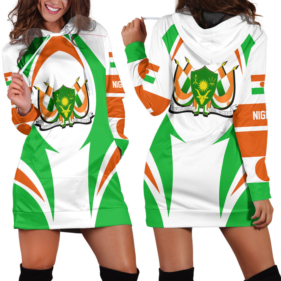 Clothing Niger Action Flag Hoodie Dress