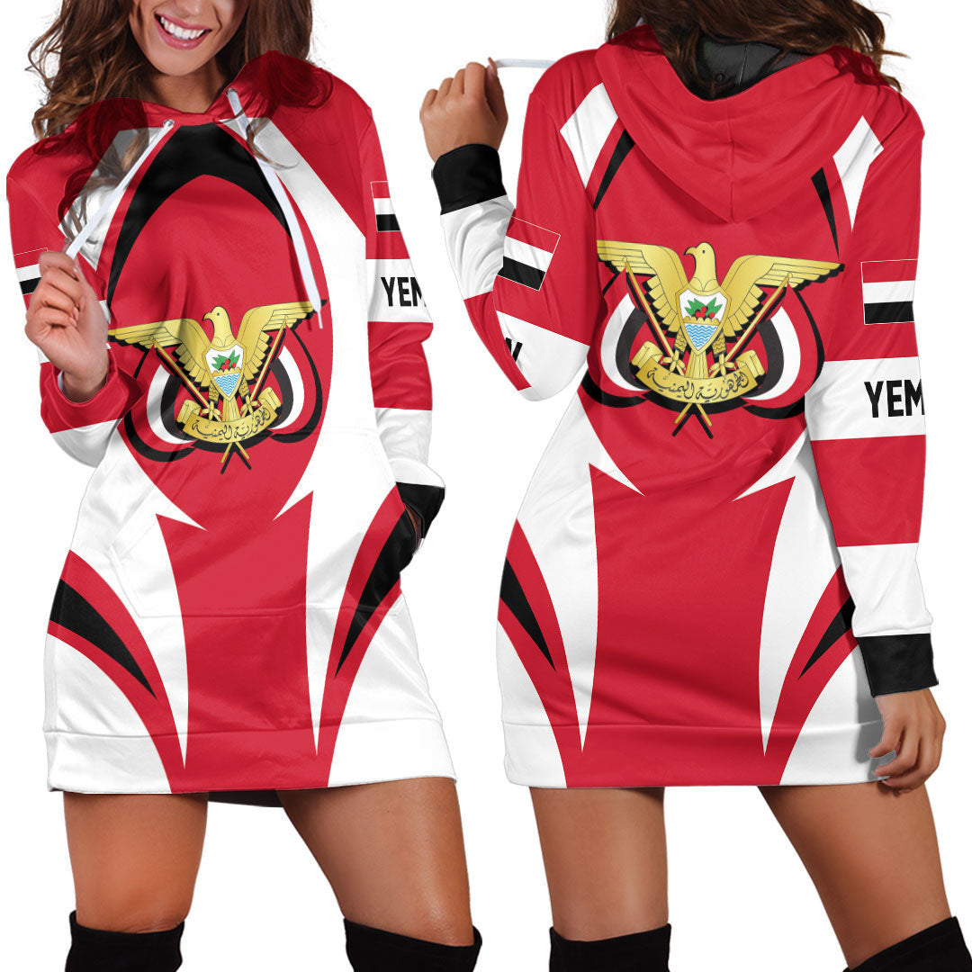 Clothing Yemen Action Flag Hoodie Dress
