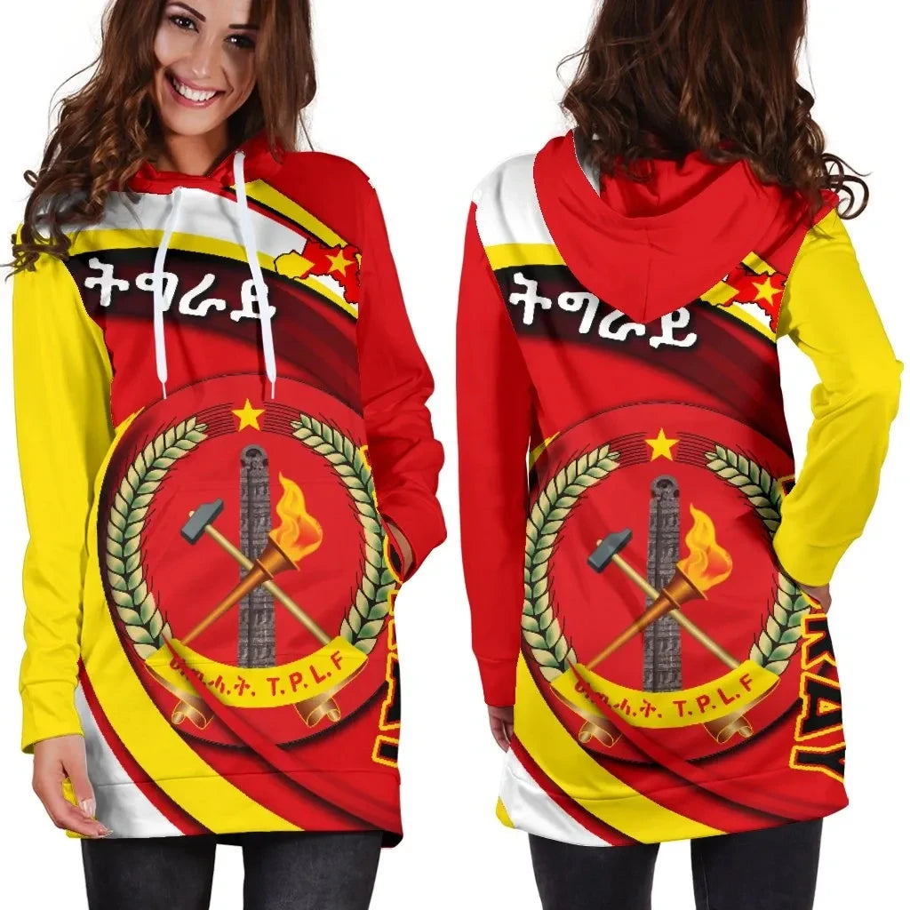 Tigray Hoodie Dress Coat Of Arms T.P.L.F